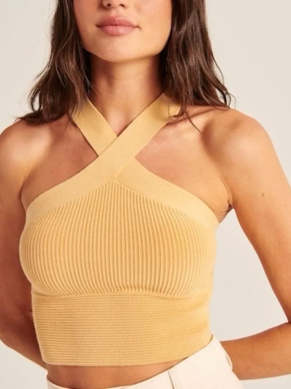Abercrombie Ribbed Twist Tank